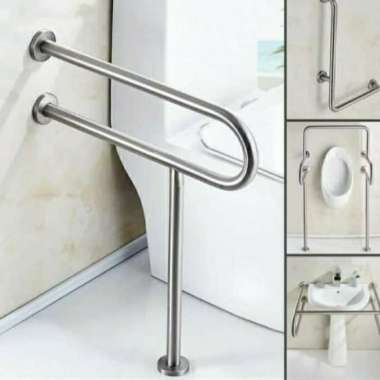 grab bar disability safety Stainless / Pegangan toilet Stainless