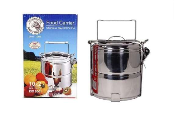 FOOD CARRIER S/S 10X2 ZEBRA / RANTANG 150102 Stainless ZEBRA