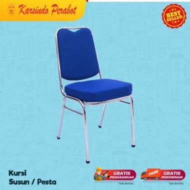 Kursi Susun/Kursi Pesta Biru