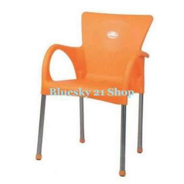 PAKET 2 KURSI SANTAI STAINLESS SHINPO + 1 MEJA TERAS