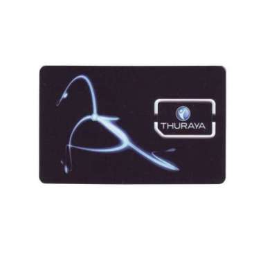 SIMCARD Telepon Satelit Thuraya Nova Plus Include 10 Unit Pulsa