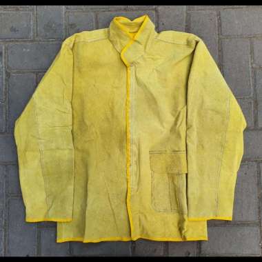 LEATHER WELDING JACKET APRON WEARPACK JAKET LAS KULIT
