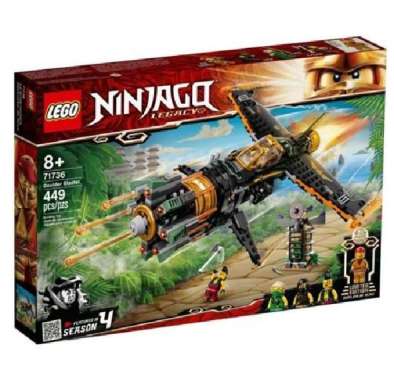 Lego Ninjago 71736 Boulder Blaster / mainan anak pesawat ninjago