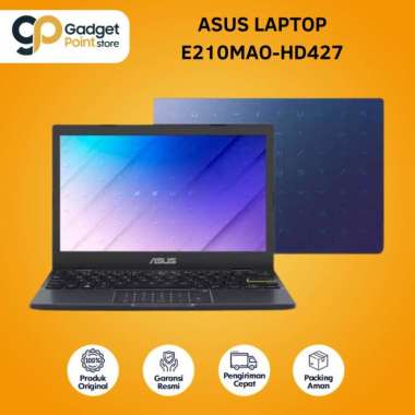 ASUS E210MAO-HD427 (PEACOOK BLUE) : INTEL N4020,4GB DDR4,256GB SSD,UMA