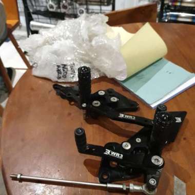 Underbone Footstep Wr3 Ninja 250 Fi lama Old Z250 Hitam