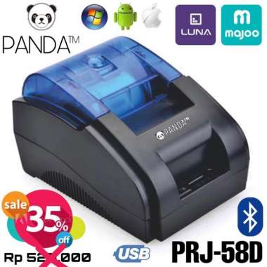 PRINTER KASIR/PPOB THERMAL 58MM PANDA PRJ-58D ANDROID (USB+BLUETOOTH)