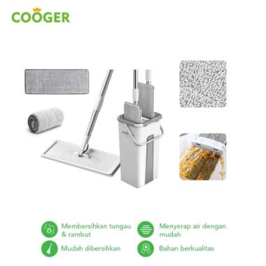 COOGER 1 Pcs Kain Pel Microfiber Refill