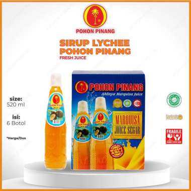 Marquisa Fresh Juice Pohon Pinang 520ml/Dus (isi 6 botol)
