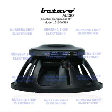 Speaker Component BETAVO 18 inch 1500 Watt B18 W515 original garansi resmi