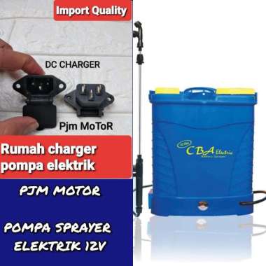 DC charger Rumah Colokan Cas Sprayer Pompa Semprot Hama CBA DC 12V