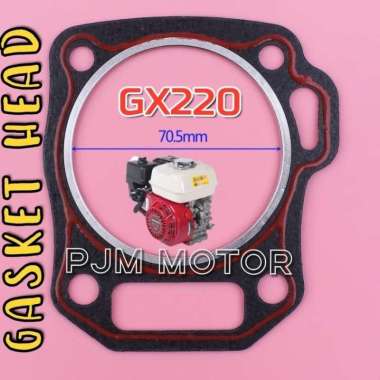 Gx220 Gasket head paking deksel mesin pengerak 7Hp 8Hp Gx 220