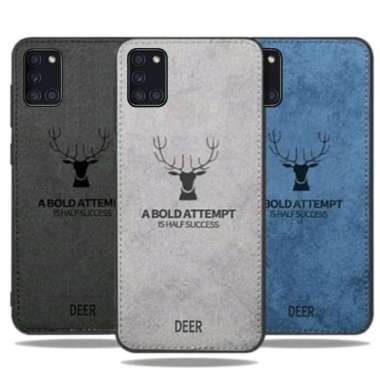 PROMO Case SAMSUNG GALAXY A31 2020 Softcase Deer Bermotif jeans New Casing SAMSUNG GALAXY A31 2020 S