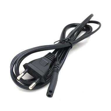 Generic Power AC Angka 8 Kabel hitam