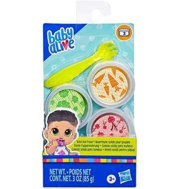 Original Baby Alive Solid Doll Refill Food Hasbro