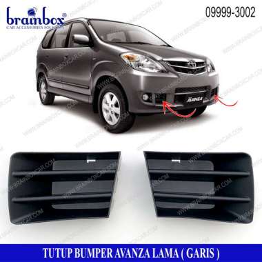 Tutup Bumper Garis Depan Samping Fog Lamp Avanza Xenia VVTi 2007-2011