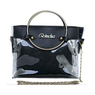 Jual Kila 32hj006619 T76 Etnik Hand Bag Wanita Hitam Murah Maret