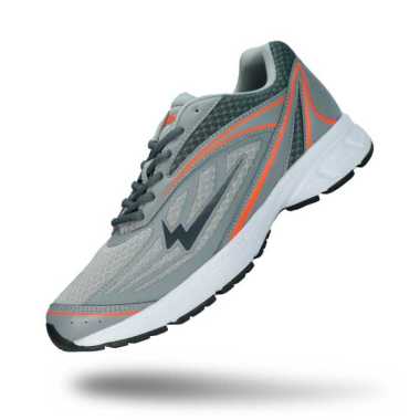 EAGLE OVERRUN Over Run Sepatu Olahraga Lari Pria Running Shoes for Men 39 Mrah Abu
