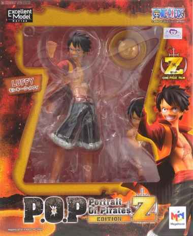 Mega House P.O.P Potrait of Pirates One Piece Monkey D. Luffy Action Figure