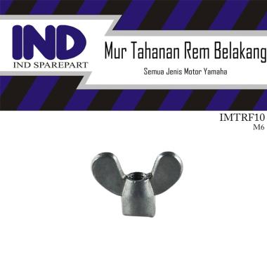 IND Onderdil Mur Tahanan Kawat Rem Belakang Motor SILVER