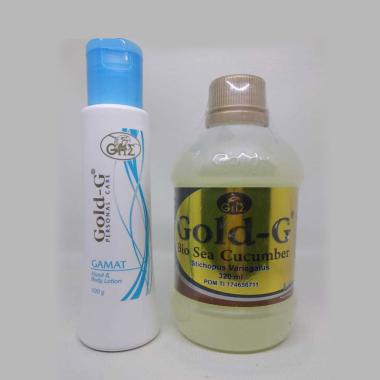 Gold G Bio Sea Cucumber Multivitamin with Gamat Body Lotion [320 mL]