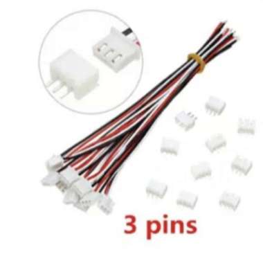Connector XH 2.54 3p dgn kabel AWG22 Konektor XH