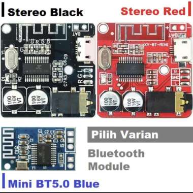 Kit mini modul bluetooth hifi stereo Stereo red