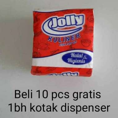Tissue Tisu Jolly Kuliner Pop Up 90gr