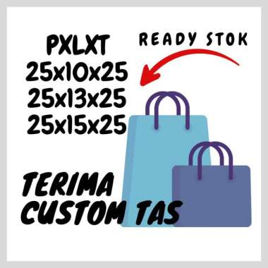 25x10x20 Tas mika goodiebag full transparan,Tas sembako murah, tas pvc 25X13X25