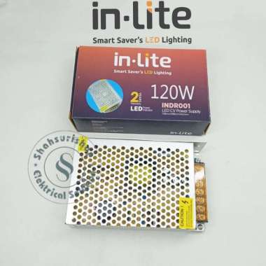INLITE POWER SUPPLY LED STRIP IN-LITE INDR001 10A 120 WATT