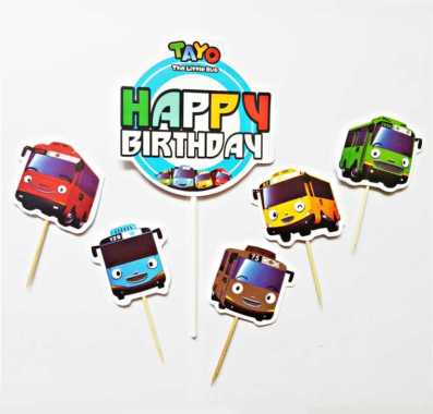 Toko AA Tayo Topper Cake Set MULTICOLOR