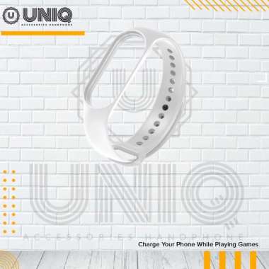 Strap Xiaomi Mi Band 7 AMOLED Tali Jam Smartwatch Mi Band 7 Replacement Wristband White