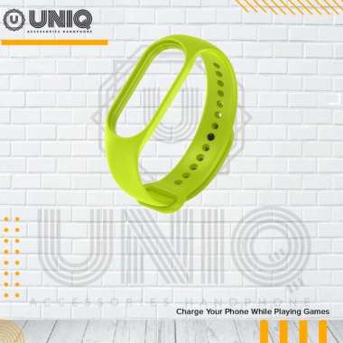 Strap Xiaomi Mi Band 7 AMOLED Tali Jam Smartwatch Mi Band 7 Replacement Wristband Lime