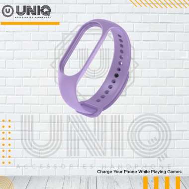 Strap Xiaomi Mi Band 7 AMOLED Tali Jam Smartwatch Mi Band 7 Replacement Wristband Lightpurple