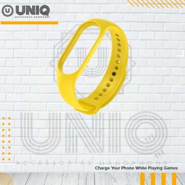 Strap Xiaomi Mi Band 7 AMOLED Tali Jam Smartwatch Mi Band 7 Replacement Wristband Yellow