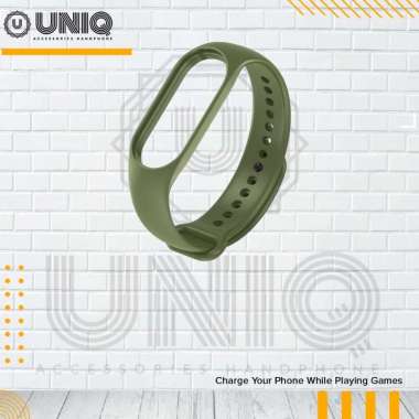 Strap Xiaomi Mi Band 7 AMOLED Tali Jam Smartwatch Mi Band 7 Replacement Wristband Army