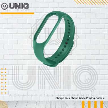 Strap Xiaomi Mi Band 7 AMOLED Tali Jam Smartwatch Mi Band 7 Replacement Wristband Dark green