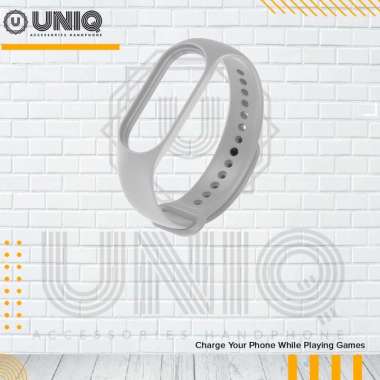 Strap Xiaomi Mi Band 7 AMOLED Tali Jam Smartwatch Mi Band 7 Replacement Wristband Gray