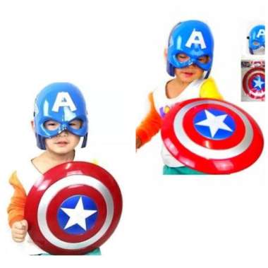 Jual Oem Topeng Superhero Captain America Mainan Anak Online Oktober 2020 Blibli Com