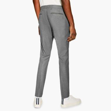 Houseofcuff Trouser Celana Bahan Pria - Abu 29 Abu Muda