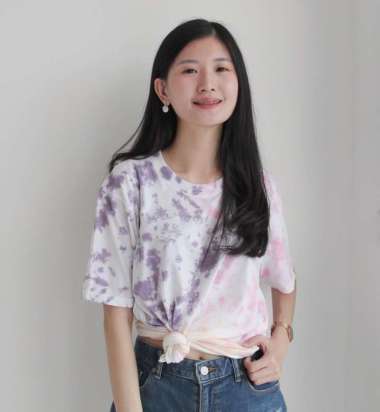 ELLIPSES INC Tumblr Tee TIE DYE Kaos Pria Lengan Pendek paddle pop XXL