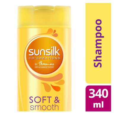Promo Harga Sunsilk Shampoo Soft & Smooth 340 ml - Blibli