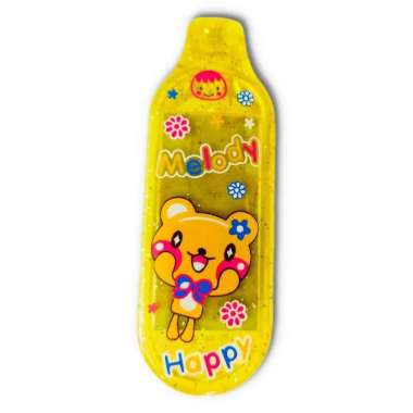 Sisir Lipat / Sisir Rambut Lipat Sisir Saku Kuning