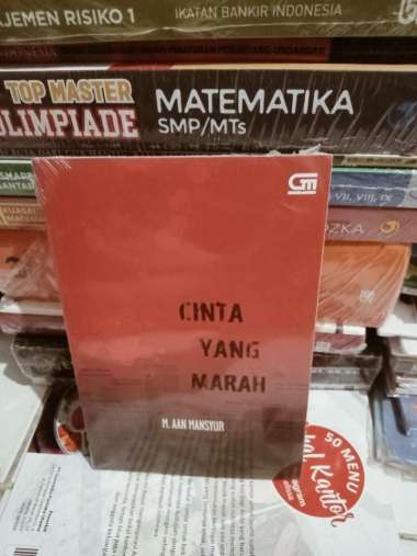 BUKU NOVEL CINTA YANG MARAH M AAN MANSYUR ORIGINAL