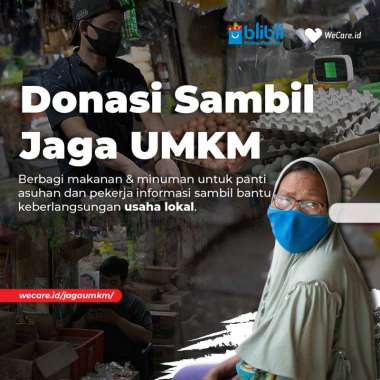 WeCare - Donasi Jaga UMKM Rp 25.000
