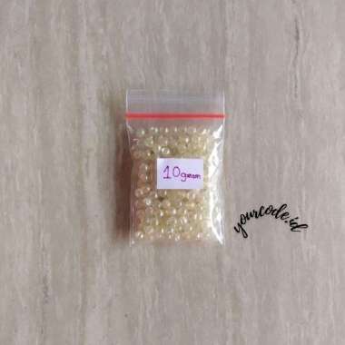 MANIK BULAT MOTE MUTIARA BESAR 10 GRAM 10 gram