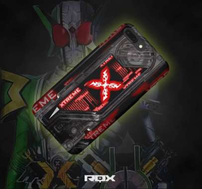 Xtreme Gaia Memory Kamen Rider W Double Tokusatsu Smartphone Case Softcase