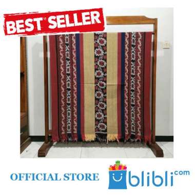 kain tenun ikat etnik maluku M HITAM