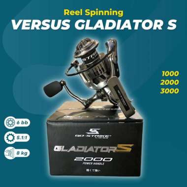 REEL SPINNING GO-STRIKE VERSUS GLADIATOR S 2000