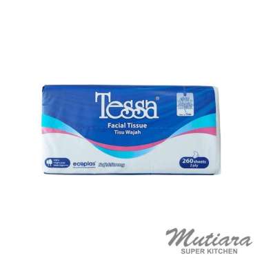 Tissue Tessa/Facial Tisue 260 Sheet 2 Ply