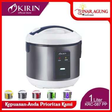 KIRIN RICE COOKER 1.0 LITER KRC087 / KRC 087 / KRC-087 - BLUE BIRU